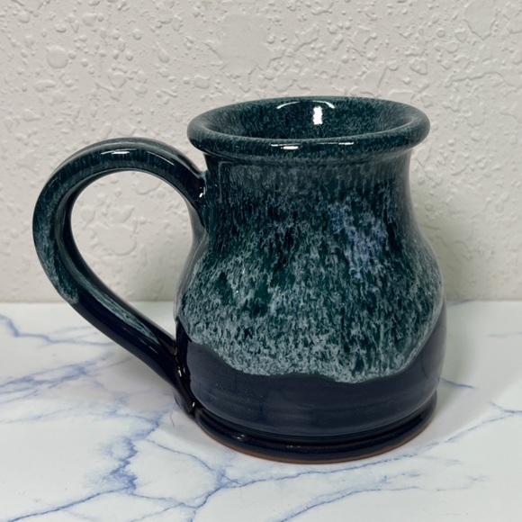 Richmond Hill Inn Hand-Thrown Pottery Coffee Mug with Handle Asheville NC - Picture 3 of 9